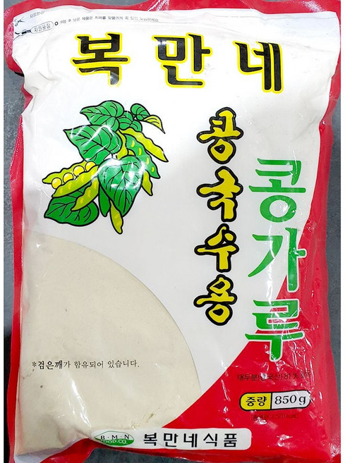 업소용 식자재 복만네식품 콩국수용 콩가루 850g eun248uN, 1개, 1ml, 1g