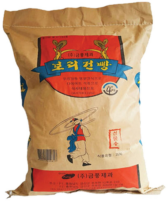 금풍제과 보리건빵, 1개, 4kg