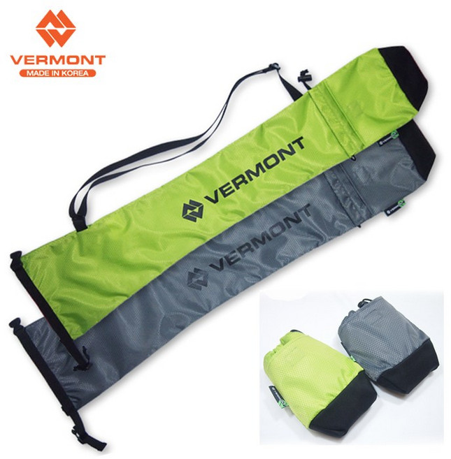 버먼트 팩커블 스틱 파우치, 그린