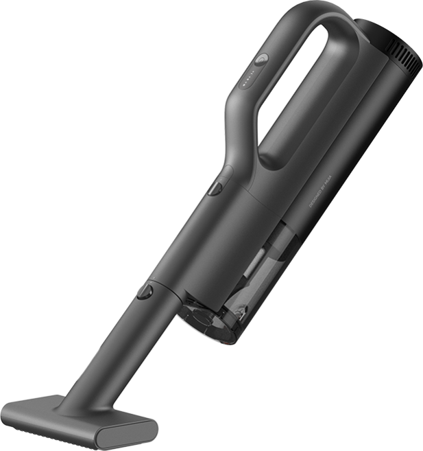 Xiaomi Mijia 자동차 진공 청소기 MJXCQ01QW 21kPa 흡입 150mL 먼지 컵 2400mAh 배터리 자동차 청소용 세척, 01 Black