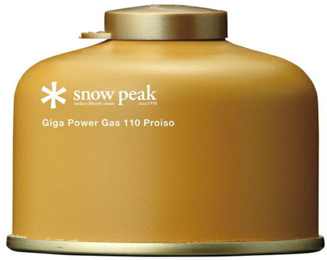 스노우피크 기가 파워 가스 110 프로 이소 GP-110GR 274296, 스노우피크 기가 파워 가스 110 프로 이소 GP-11