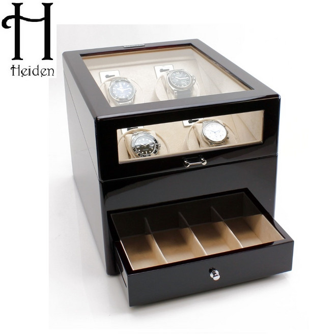하이덴 그랜드 쿼드 와치와인더 HD018-Cherry 명품 서랍 시계보관함
