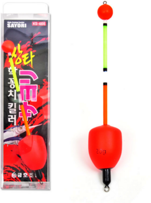금호조침 학꽁치 킬러 KS-466 사요리 누울찌 장타, 단품, 1개