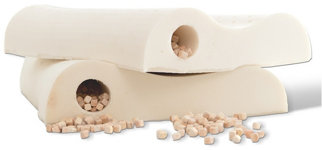 누버자요 천연라텍스 자연베개, 텐셀, 1개