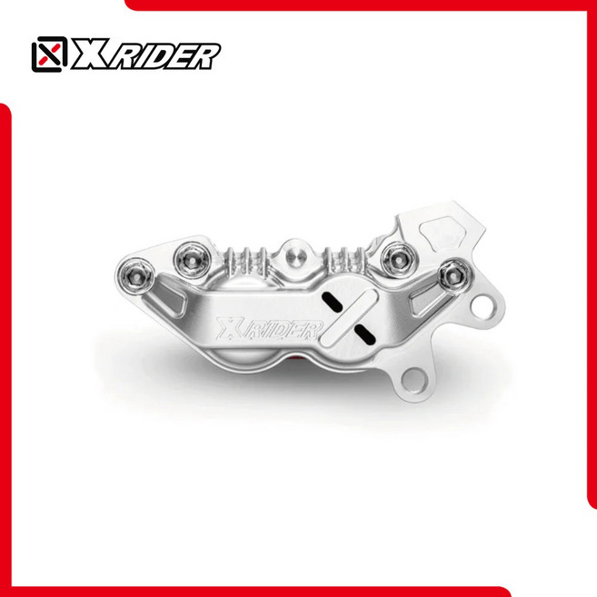RPM X-RIDER 對四右卡 卡鉗, 銀色, 1個