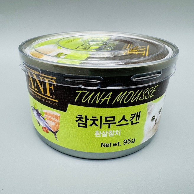 ANF 고양이캔 85g 고양이간식캔, 참치무스, 95g, 1개