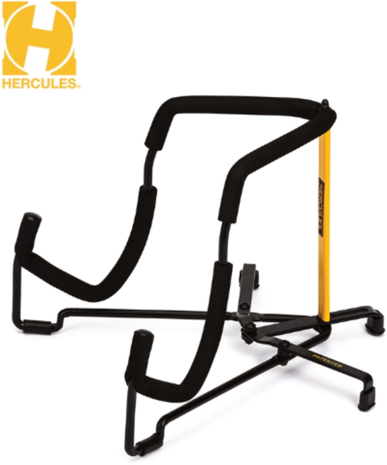 허큘레스 휴대용 일렉&베이스 기타 스탠드 거치대 Hercules GS302B, 1개