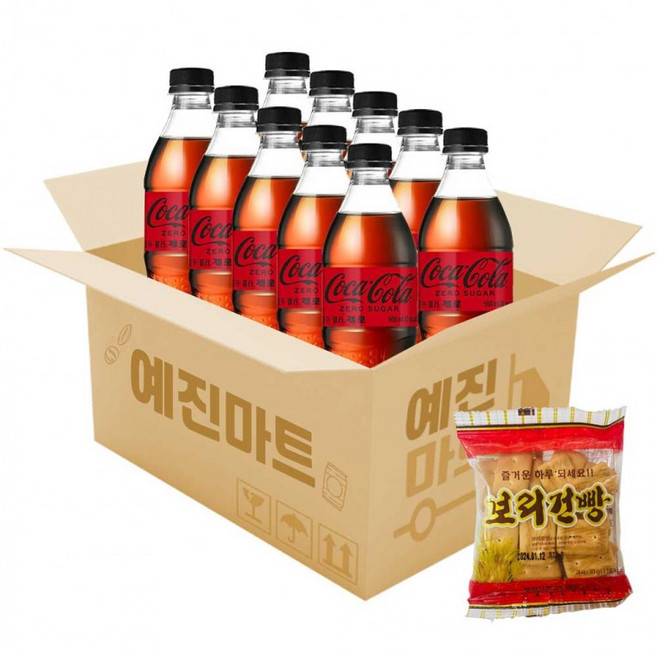 [오늘의 픽] 예진마트 코카콜라 제로 업소용 500ml x 10PET, 10개