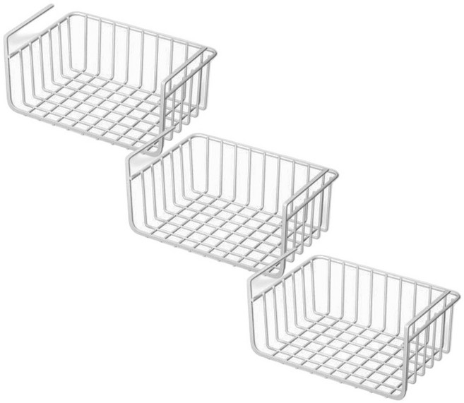 다용도 언더선반 3개, 화이트