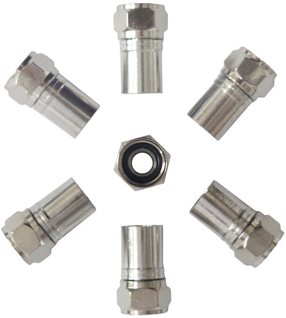 동축 5C 커넥터 CCTV 안테나 케이블 TV 젠더 10개, 5C 동축 커넥터