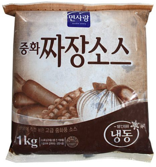 (냉동)면사랑 중화짜장소스1kg, 1kg, 1개