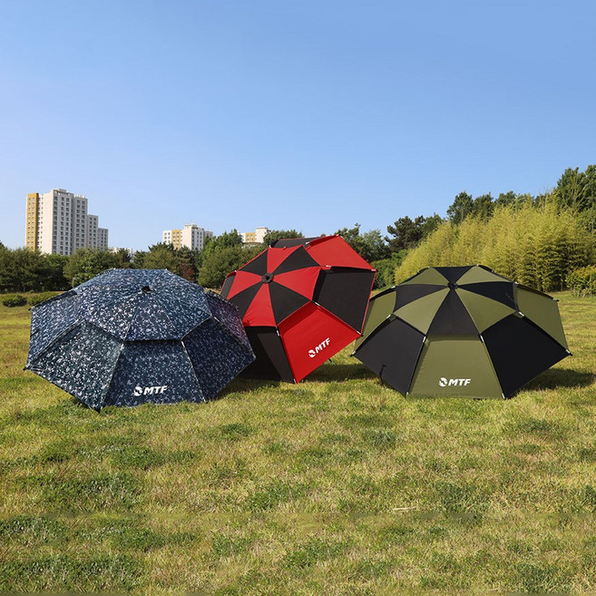 MTF 최고급형 53인치 대형파라솔 캠핑 비치 특대형 야외활동, 카키