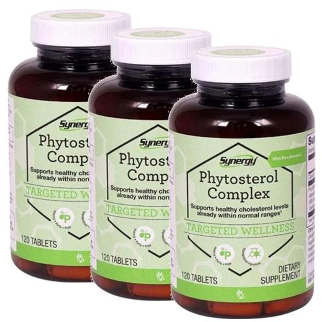 비타코스트 시너지 피토스테롤 콤플렉스 Vitacost Synergy Phytosterol Complex, 120정, 3개 - 쿠팡