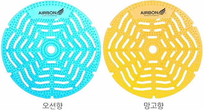 소변기 향기 패드 (오션향/망고향) (1EA), 37g, 1개, 망고향(U103)