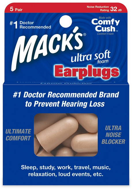 맥스 수면귀마개 울트라 폼타입 10개, 1개, 5쌍