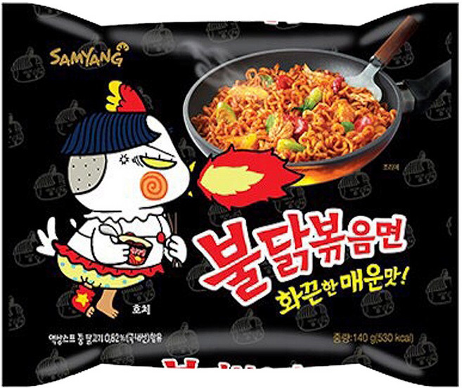 불닭볶음면 140g, 1개
