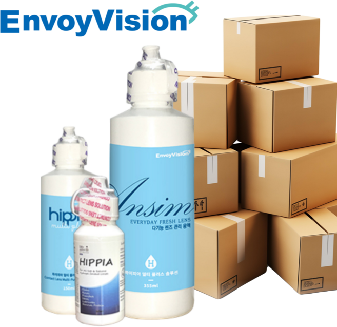 하이피아 하드 드림 렌즈 식염수 세척액 보존액 1박스, 32개, 355ml