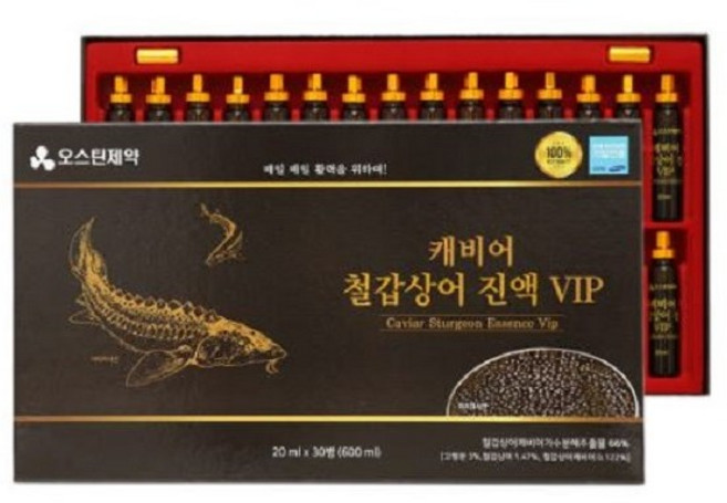 오스틴 제약 캐비어 철갑상어 진액 VIP, 20ml, 30개