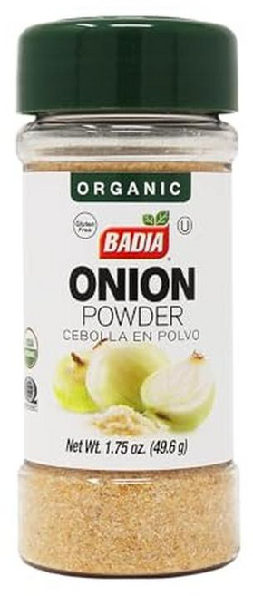 바디아 양파 파우더 49.6g 요리 시즈닝 마리네이드용 곱게 갈린 양파, 1개, 1g