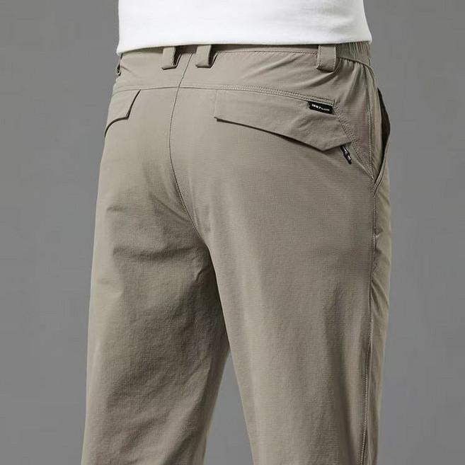 J nd O남성 봄 여름 편안한 스판 캐주얼 바지