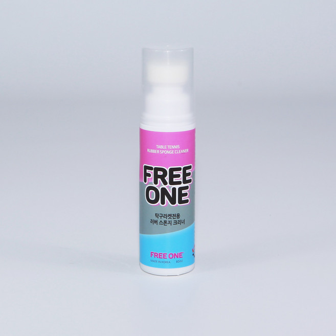 프리원 탁구 러버 크리너 스폰지형 일체형 클리너, 1개