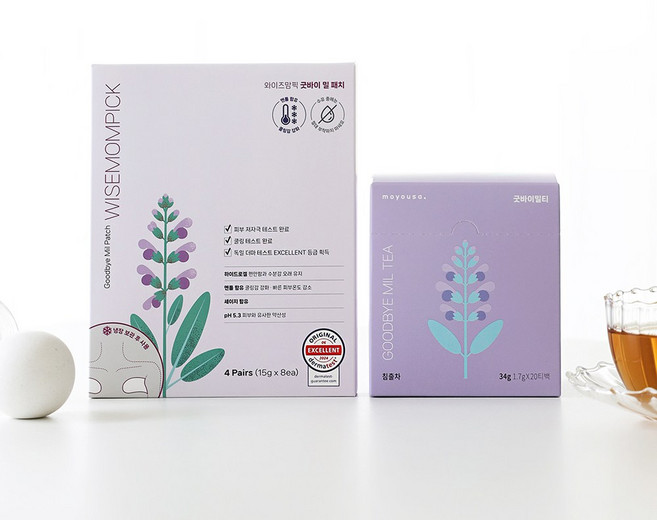 굿바이밀티 1박스+굿바이밀패치 1박스, 1세트