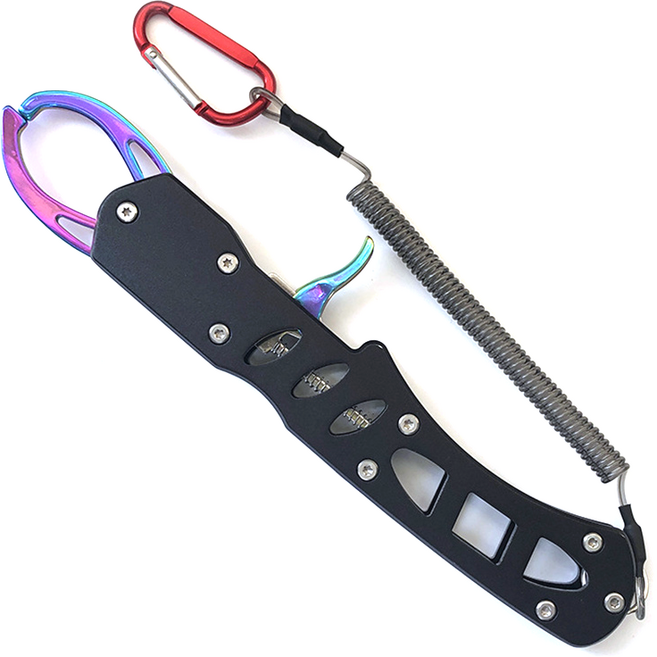 행운을파는낚시 티타늄 립그립 피싱그립, 블랙