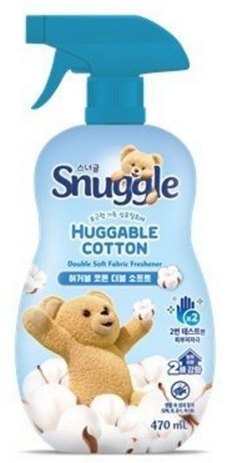 스너글 포근한 섬유 탈취제, 470ml, 6개