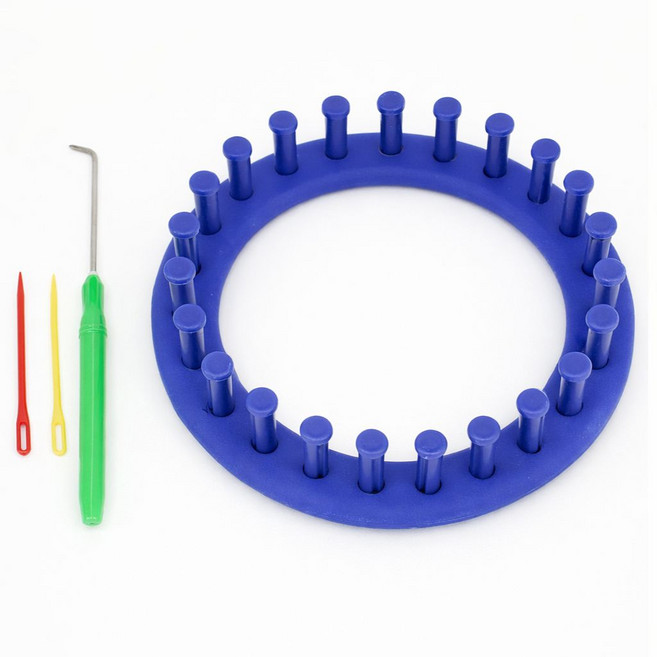 DIY 간편 셀프 뜨개틀 뜨개질 도구, 1개, 원형 1호(14cm)