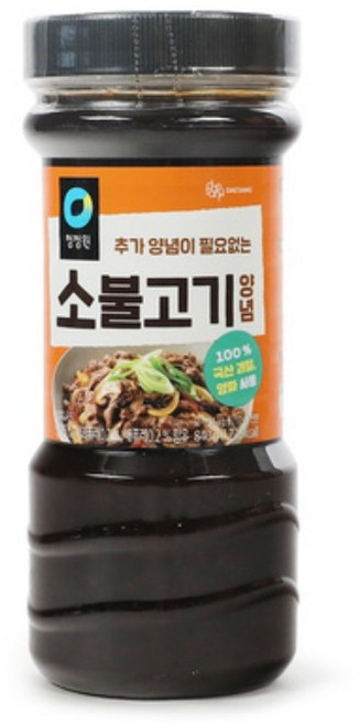 백설 소불고기 양념, 840g, 22개