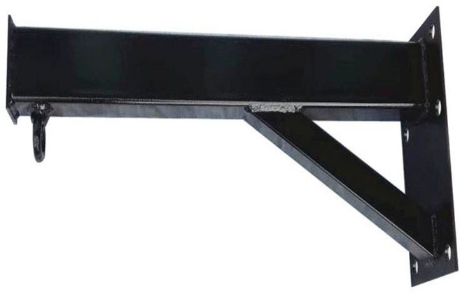 샌드백거치대 벽 고정 행거 권투 샌드백 헤비백 설치대, 표준 강화형 40cm 블랙