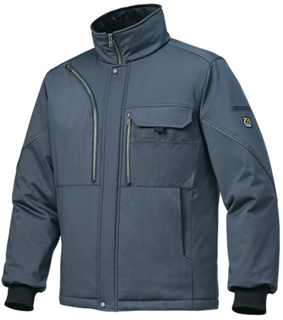 지벤 겨울작업복 점퍼 [ ZB-J2253 ] 솜패딩 방수 방풍 다양한포켓의 현장실무형 근무복, 1개