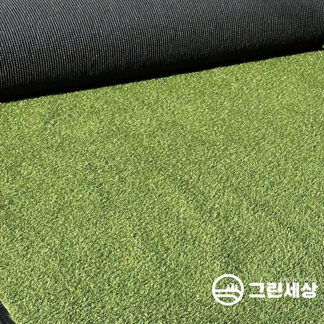 그린세상 국내생산 조경용 보급형 인조잔디 16mm CX1600 1Mx4M / 2Mx4M 테라스 정원 마당 옥상조경 베란다 실내실외 강아지애견 롤매트 인공잔디 잔디카페트, 고정폭1M x 길이4M, 1개