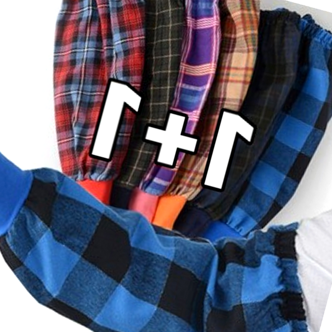 핸더스 국산 도톰 체크 면 팔토시 작업 미술 다용도 남성, 1개, 상세페이지 참조