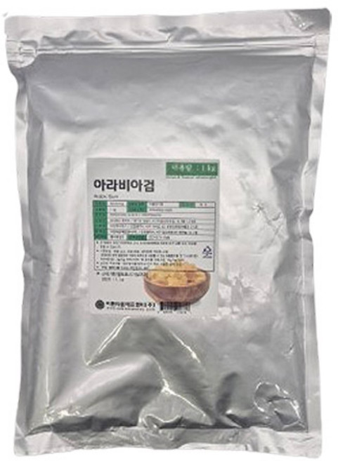 이홈베이킹 미국산 아라비아검, 1kg, 1개
