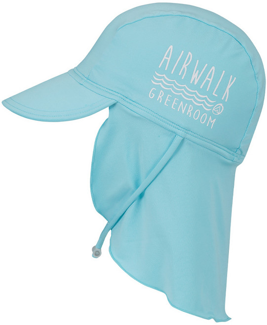 에어워크서프 아동 UV 자외선 차단 천수모 플랩캡, 1개, 민트