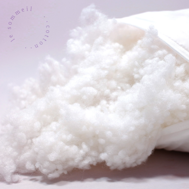 르솜메이 국내산 구름솜 방울솜 베개솜 쿠션솜 인형솜 1kg, 화이트, 1개