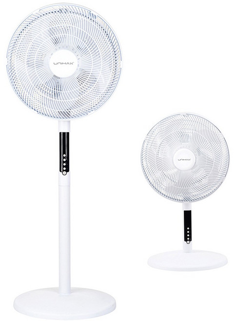 16인치 양방향 스탠드형 선풍기/테이블형도 가능/유니맥스 올케어 리모컨 더블헤드 선풍기/UMDF-16011AC