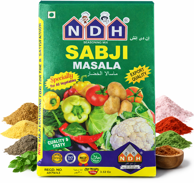 NDH 사브지 마살라(SABJI MASALA), 1개, 100g