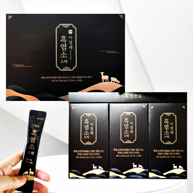 이경제 흑염소 스틱 2개월분