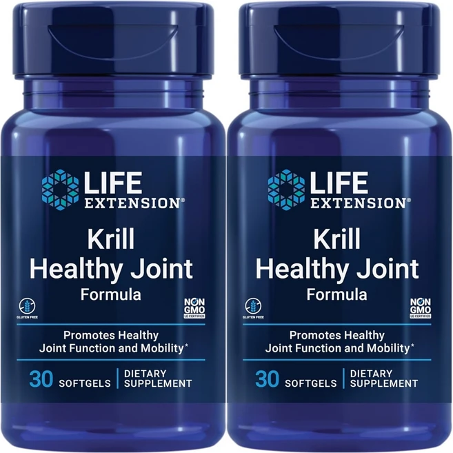 라이프익스텐션 크릴 헬시 조인트 포뮬라, 30정, 2개, 30정 - 쿠팡