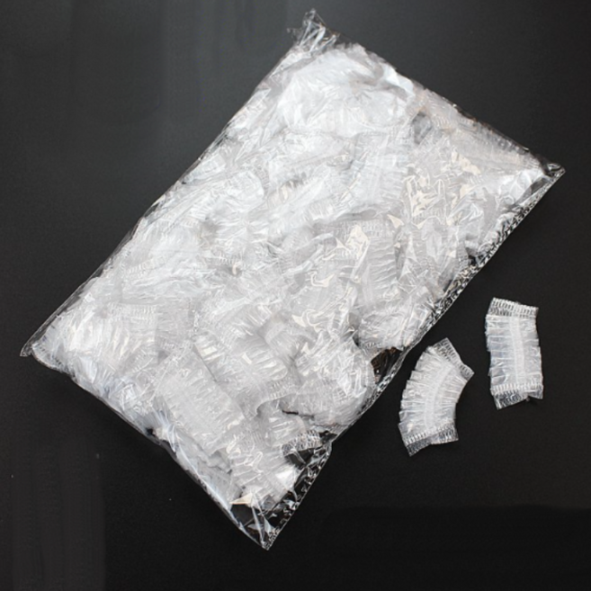 1회용 비닐 귀마개, 500개, 투명