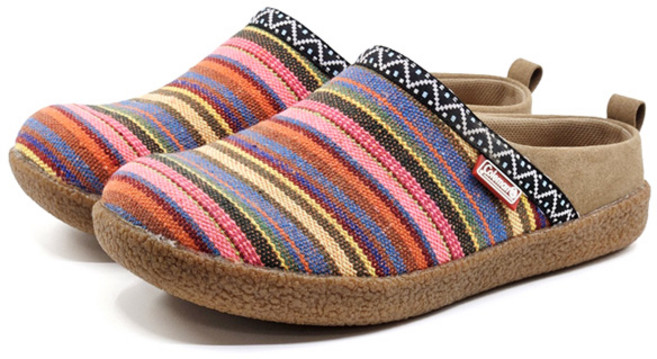 콜맨 4계절 코르크 캠핑 슬리퍼