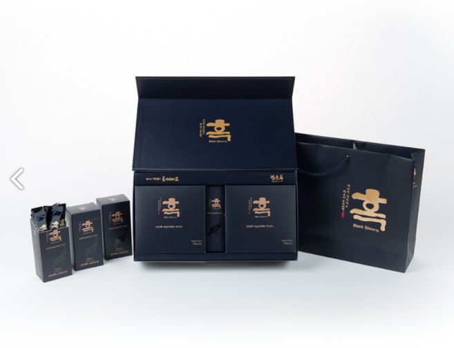 함초록 발효흑삼 국내산 100% 인삼 분말 가루, 단품(1g*30개입/1개월분)+쇼핑백(소), 1개, 60g