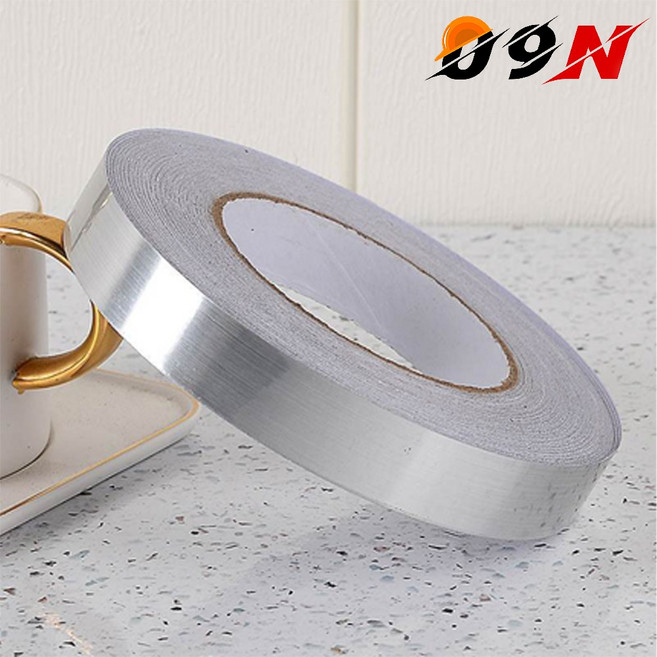 공구엔 거울 띠 몰딩 테이프 가구 코너 줄띠 시트지 무광 골드 50M, 실버 30mm, 1개
