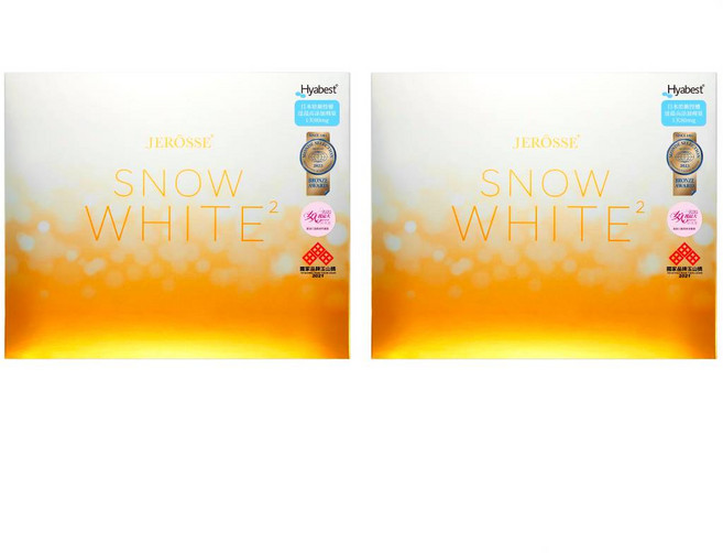 JEROSSE 婕樂纖 SNOW WHITE 2 水光錠 膠原蛋白 60顆X2盒, 2個, 60顆