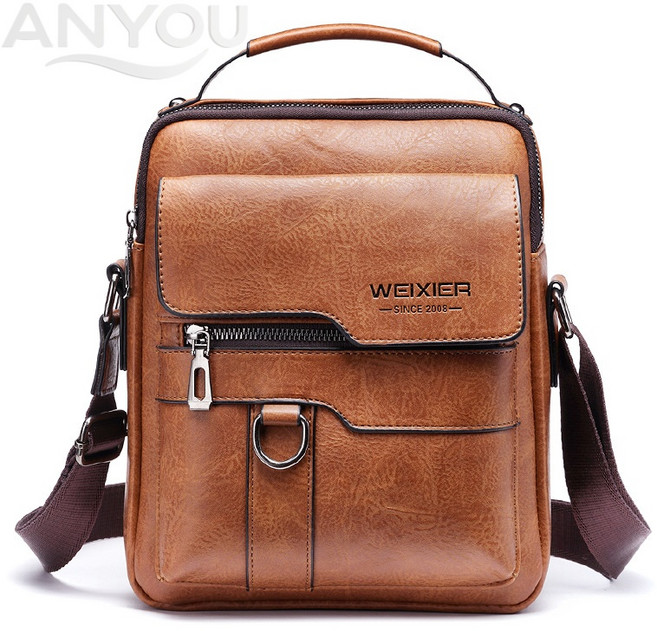 남성 비즈니스 가죽 크로스백 다기능 수납 출근 회사 오피스 가방