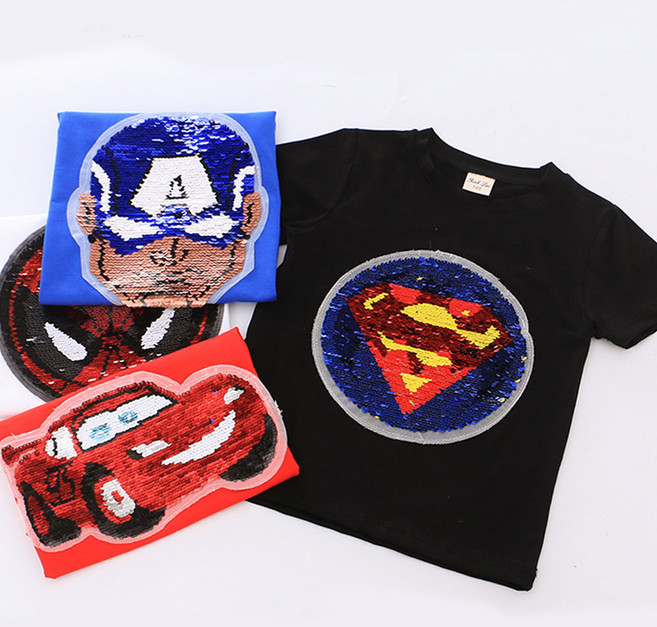 반전 스팽글 여름 반팔티 4종