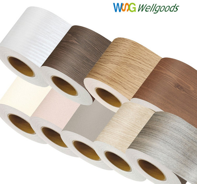 웰굿즈 몰딩시트지 걸레받이 천장 문틀 무니목 시멘트 필름지 10m, 무늬목-번트우드몰딩10m