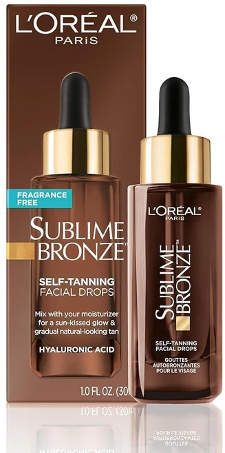 로레알 파리 서브라임 브론즈 셀프 태닝 페이셜 드롭 30ml, 1개 - 쿠팡